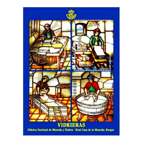 (4491) 2009. 2,70 Euro. Vidrieras