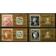 Émiratos Árabes Unidos (Umm-Al-Qiwain). 1966. Serie Completa. Centenary Stamp Exhibition