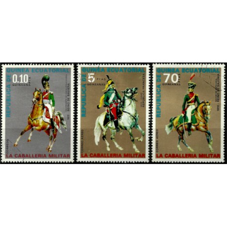 Guinea Ecuatorial. Serie mini. Caballeria Militar