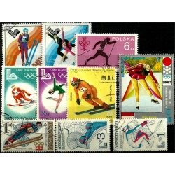 Lote de sellos de varios paises (10 uds) Deportes Olímpicos