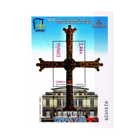 (4411) 2008. 2,44 Euro. XLVI Exposición Filatélica Nacional EXFILNA