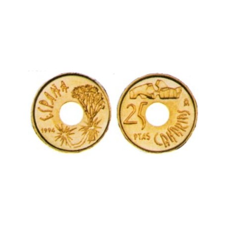 España. 1994. 25 Pesetas (SC) Canarias