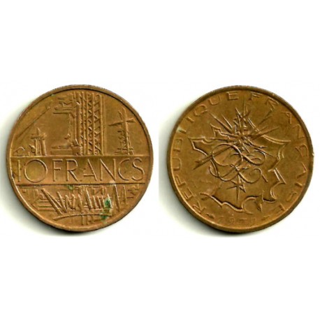 (940) Francia. 1979. 10 Francs (MBC)