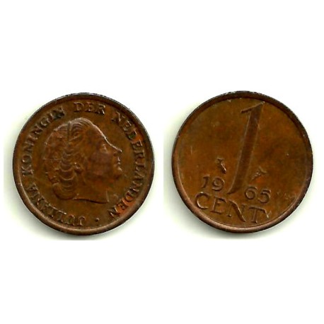 (180) Países Bajos. 1965. 1 Cent (MBC)