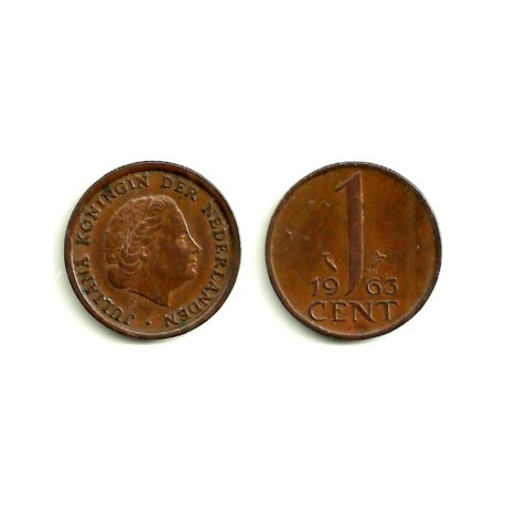 (180) Países Bajos. 1963. 1 Cent (MBC)