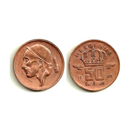 (148.1) Bélgica. 1959. 50 Centimes (MBC)
