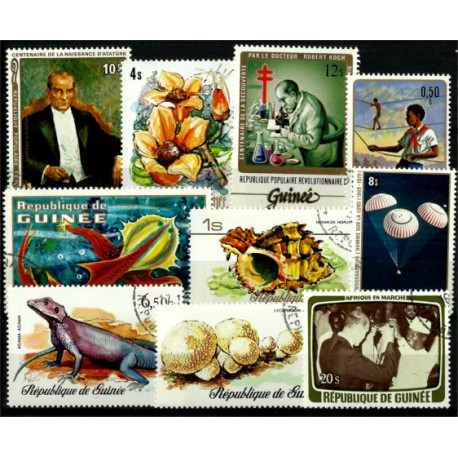 República de Guinea. Lote variado