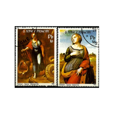 Santo Tomé y Principe. 1983. Serie mini. Rafael