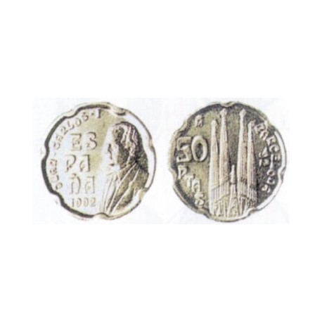 España. 1992. 50 Pesetas (SC) Sagrada Familia
