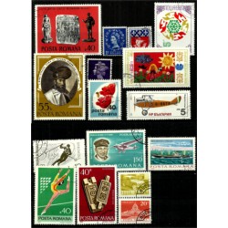 Lote de sellos de varios paises (16 uds)