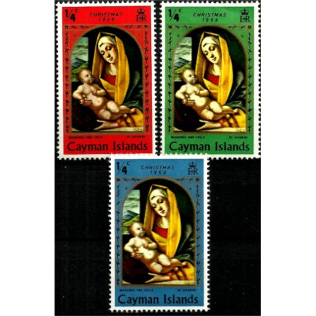 Islas Caimán. 1969. Serie Completa. Navidad