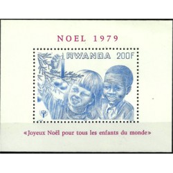 (934) Ruanda. 1979. 200 Francs. Navidad