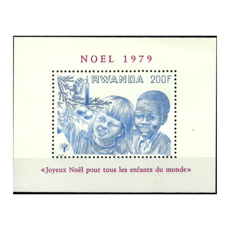 (934) Ruanda. 1979. 200 Francs. Navidad