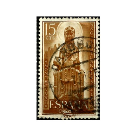 (1192) 1956. 15 Céntimos. Año Jubilar de Montserrat