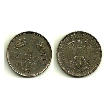 (110) Alemania. 1972(G). 1 Mark (MBC-)