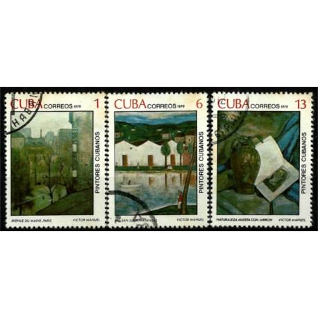 Cuba. 1979. Serie Mini. Pintores Cubanos