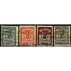 (9 a 12) Exposición Internacional de Barcelona. 1932-1935. Serie Completa