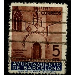 (13) Exposición Internacional de Barcelona. 1936. 5 Céntimos