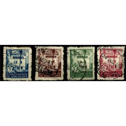 (65 a 68) Exposición Internacional de Barcelona. 1945. Serie Completa