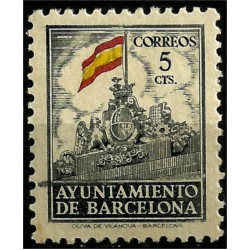 (30) Exposición Internacional de Barcelona. 1941. 5 Céntimos