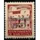 (53) Exposición Internacional de Barcelona. 1943. 5 Céntimos. Sobrecarga NAVIDAD 1943