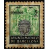 (61) Exposición Internacional de Barcelona. 1944. 5 Céntimos