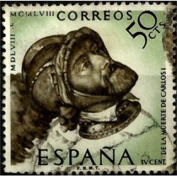 (1225) 1958. 50 Céntimos. IV Cent. muerte Carlos I