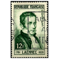 (685) Francia. 1952. 12 Francs. Laënnec (Usado)