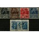 (258 a 262) Francia. 1930-31. Serie Completa. Exposición Colonial (Usado)