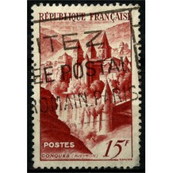 (590) Francia. 1947. 15 Francs. Conques, Aveyron (Usado)