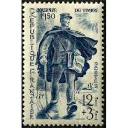 (B248) Francia. 1950. 12 + 3 Francs. Día del Sello (Nuevo)