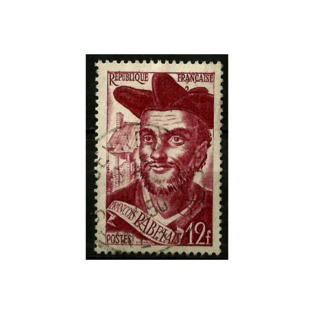 (638) Francia. 1950. 12 Francs. François Rabelais (Usado)