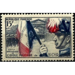 (731) Francia. 1954. 15 Francs. 150 Aniv. Escuela Militar (Nuevo)