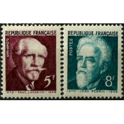 (608-609) Francia. 1948. Serie Completa. Personajes (Nuevo)