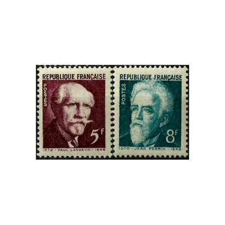 (608-609) Francia. 1948. Serie Completa. Personajes (Nuevo)