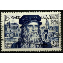 (682) Francia. 1952. 30 Francs. Leonardo Da Vinci (Usado)