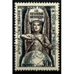 (732) Francia. 1954. 30 Francs. Sistema Metrico (Usado)