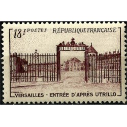 (686) Francia. 1952. 18 Francs. Versalles (Nuevo)
