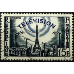 (766) Francia. 1955. 15 Francs. Television (Usado)