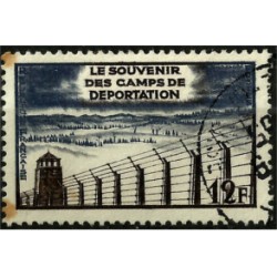 (767) Francia. 1955. 12 Francs. Campos de Deportación (Usado)