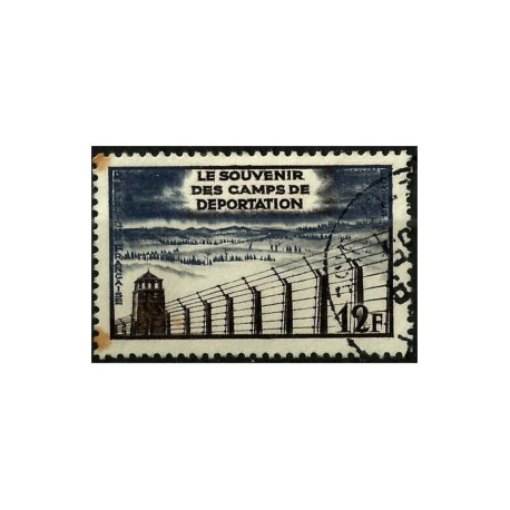 (767) Francia. 1955. 12 Francs. Campos de Deportación (Usado)
