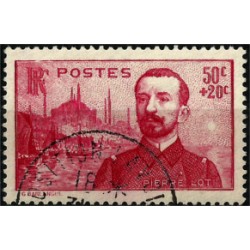 (B63) Francia. 1937. 0,50 + 0,20 Francs. Pierre Loti (Usado)
