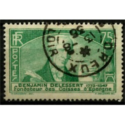 (301) Francia. 1935. 0,75 Francs. Benjamin Delessert (Usado)