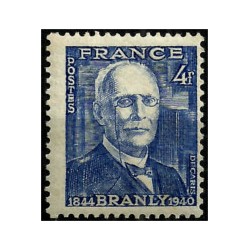(471) Francia. 1944. 4 Francs. Branly (Nuevo)