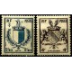 (557-558) Francia. 1945. Serie Completa. Escudos Metz y Estrasburgo (Nuevo)