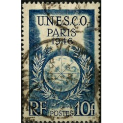 (572) Francia. 1946. 10 Francs. UNESCO (Usado)