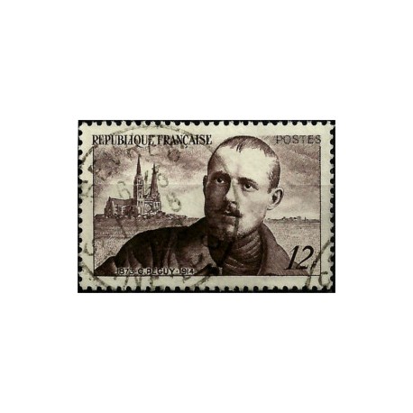 (639) Francia. 1950. 12 Francs. Peguy (Usado)