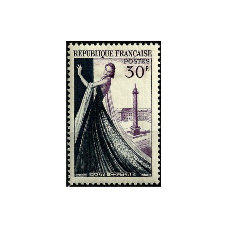 (687) Francia. 1953. 30 Francs. Haute Couture (Nuevo)
