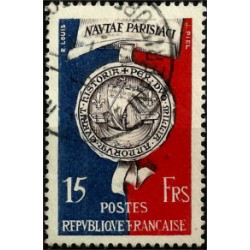 (664) Francia. 1951. 15 Francs. Navtae Parisiaci (Usado)