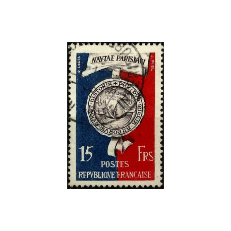 (664) Francia. 1951. 15 Francs. Navtae Parisiaci (Usado)